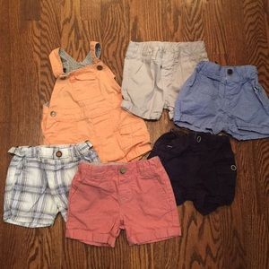 6 piece Zara baby shorts